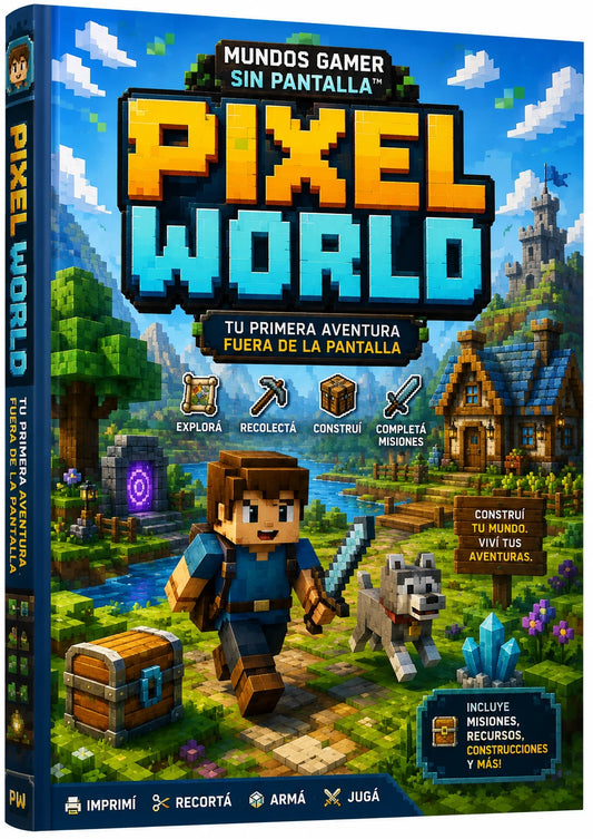 🎮 PIXEL WORLD — MUNDOS GAMER SIN PANTALLA™